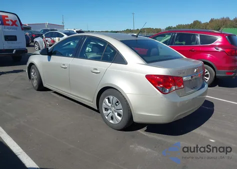 2013 Chevrolet Cruze Ls Auto z USA, uszkodzony, nr VIN 1G1PA5SG1D7301319